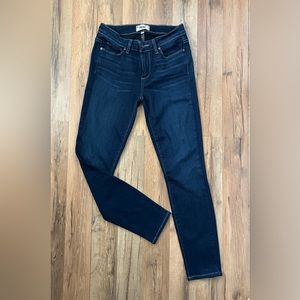 PRE-owned Paige mid rise skinny jeans